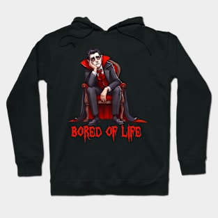 Vampire Bored of Life Hoodie